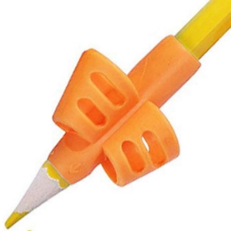 2/4Pcs Children Writing Pencil Pen Holder Student Learning Practice Silicone Pencil Grips for Kid Handwriting Posture Correction Children Pencil Holder Pen Writing Aid Grip Posture Correction Tool Writing Aid to Improve Handwriting for Kids
